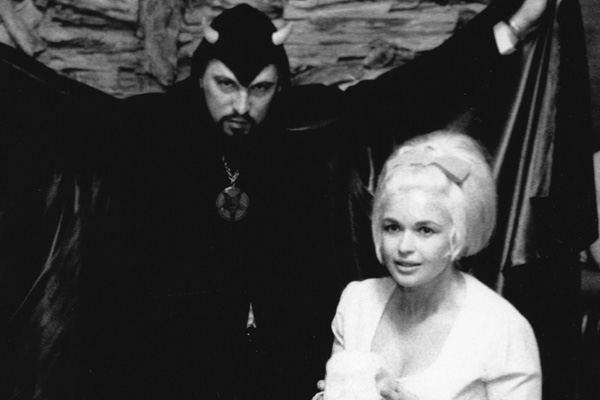 Jayne Mansfield and Anton LaVey