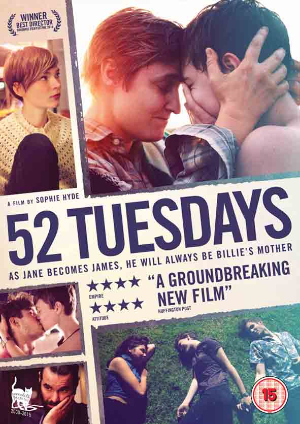 Filmed once a week, every week, for a year, the unique filmmaking rules of 52 Tuesdays bring a rare authenticity to this story of desire and responsibility.